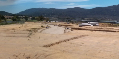 Photo of Beazer Homes grading in the Renaissance Development Temecula